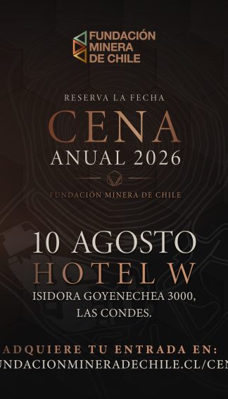 CENA ANUAL FUNDACIÓN MINERA DE CHILE 2026